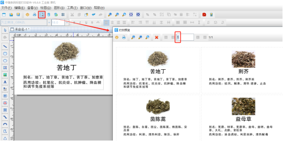 標簽制作軟件如何批量制作帶可變圖片的中藥標簽